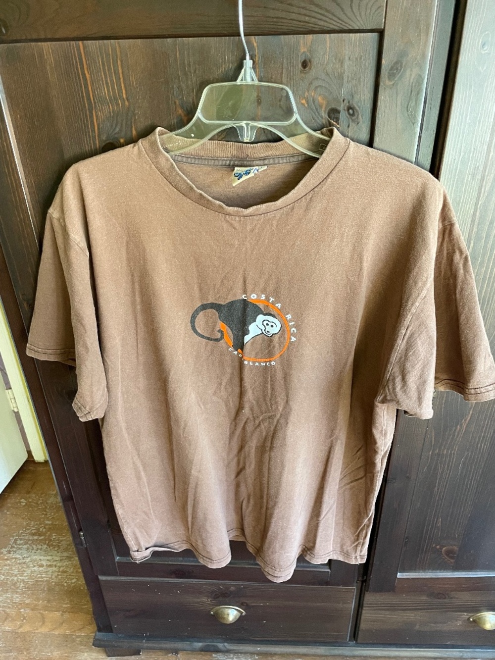 Costa Rica Cariblanco Brown T Shirt - Large